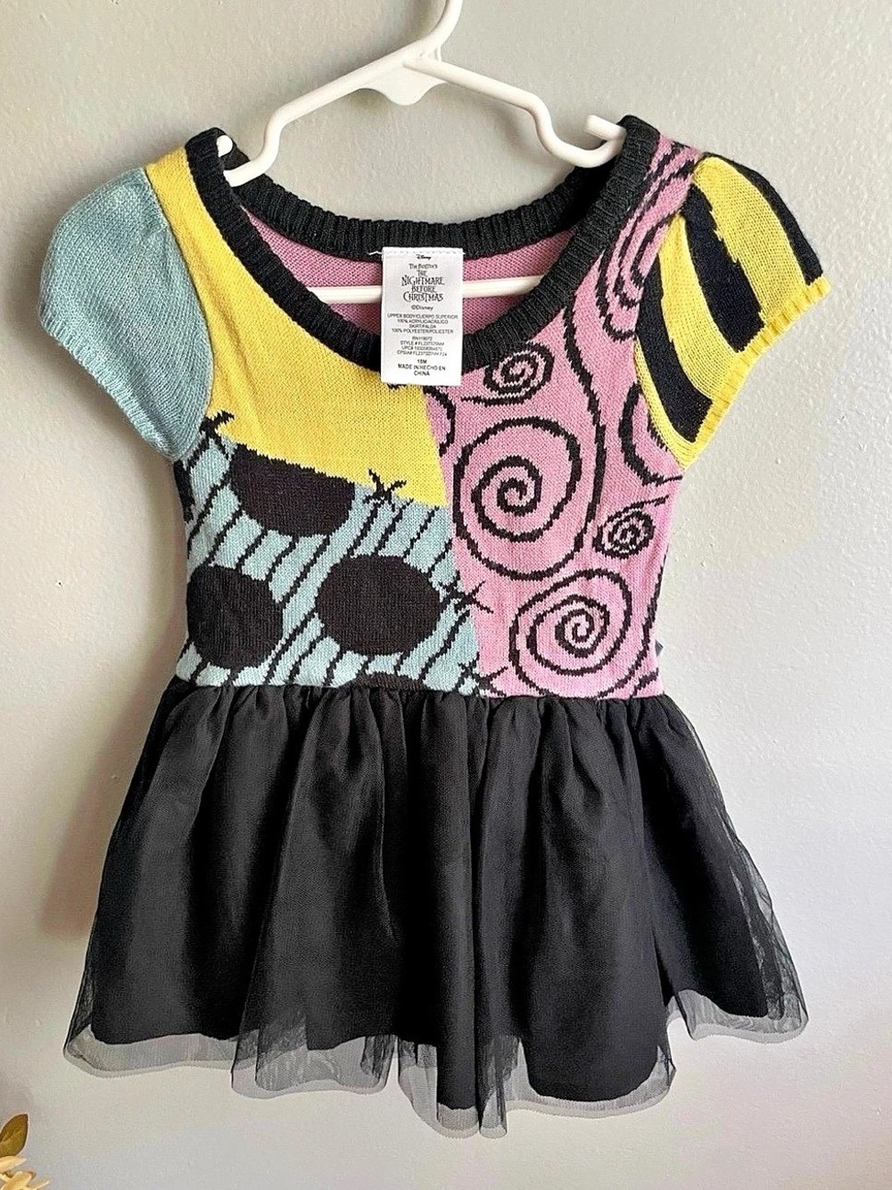 Disney The Nightmare Before Christmas Girls Size 18M Dress